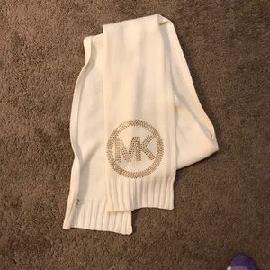 Michael Kors white scarf
